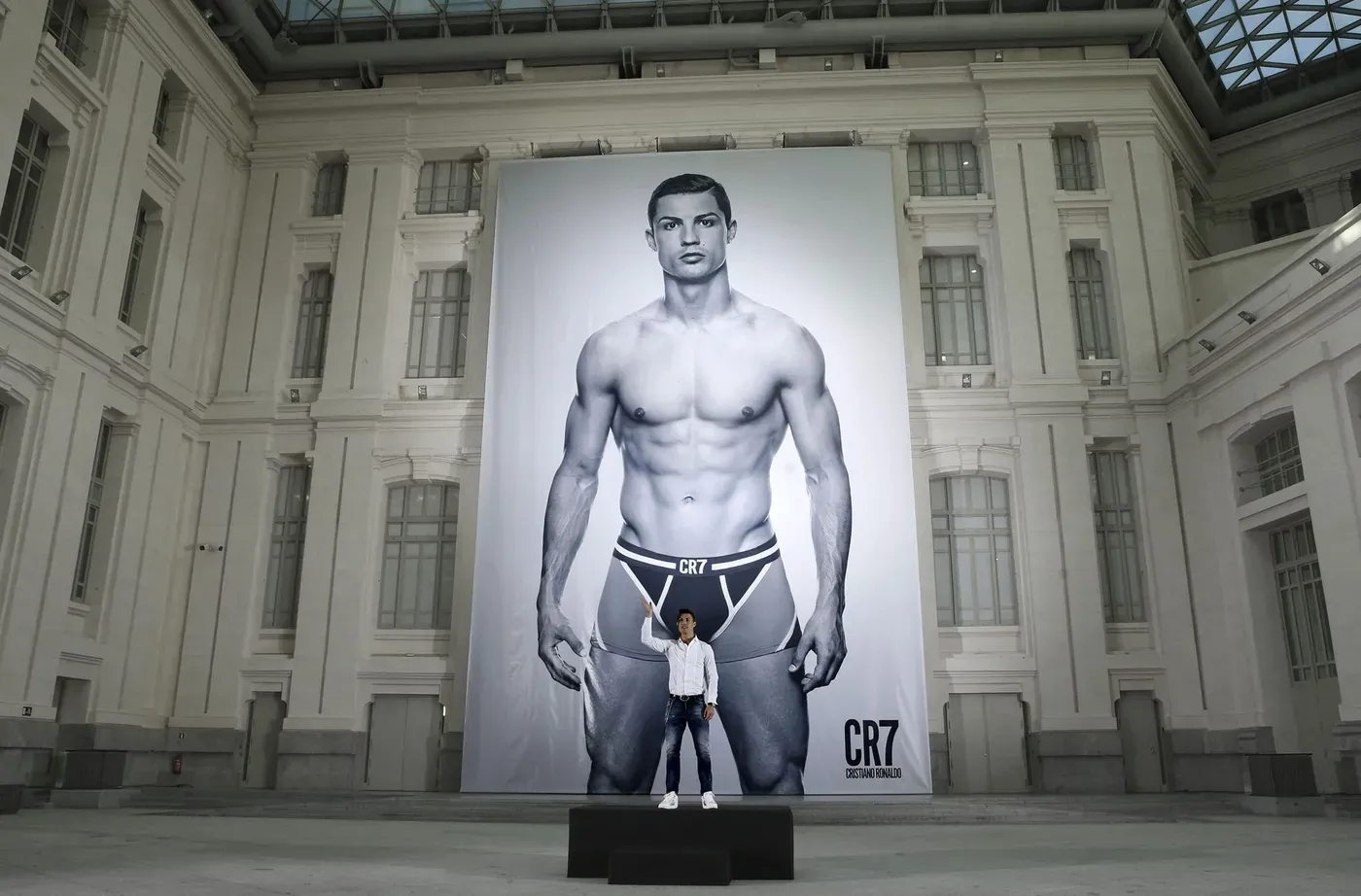 Cristiano Ronaldo became the first footballer in history to become a billionaire