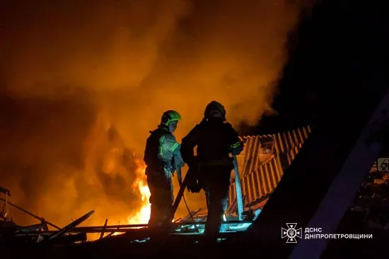 Російські війська вночі атакували Дніпропетровську, Запорізьку та Херсонську області
