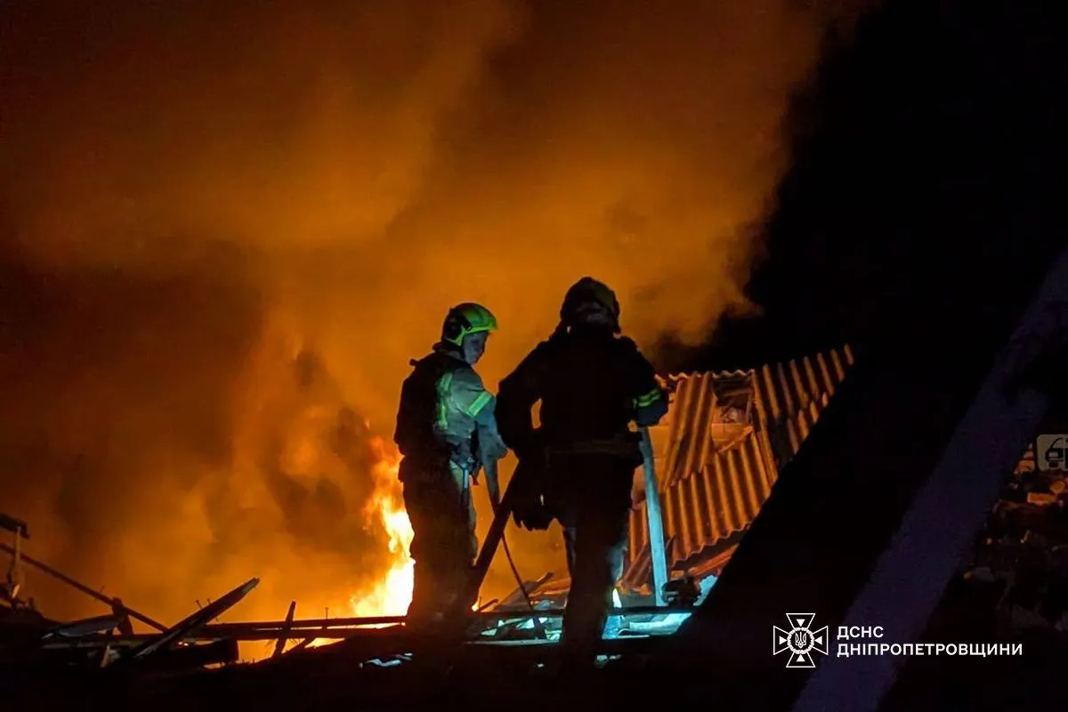 Російські війська вночі атакували Дніпропетровську, Запорізьку та Херсонську області
