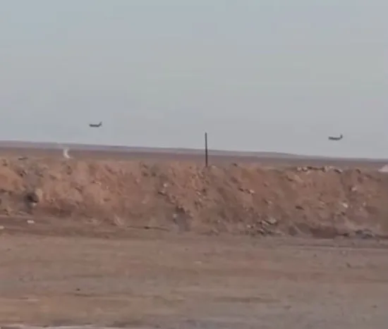 American troops land in western Iraq