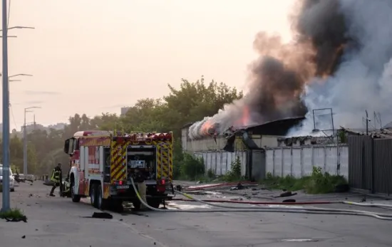 The Russian Federation launched 322 drones and missiles overnight. The main target of the strike is Kyiv.