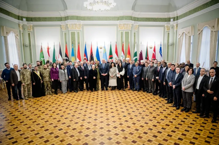 The Ukrainian Foreign Ministry held an iftar attended by diplomats and leaders of the Crimean Tatar people