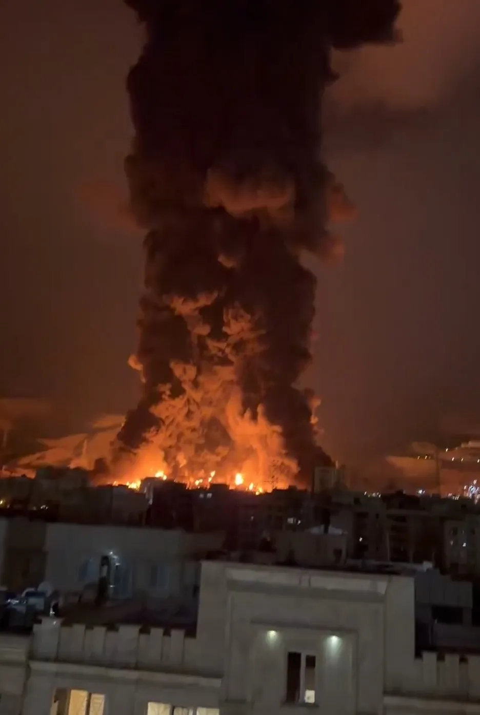 The US is concerned about the scale of Israel's strikes on Iran's fuel storage facilities
