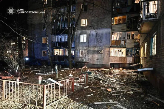 Russia attacked Kharkiv and Dnipro overnight, with new destruction and injuries reported in the regions