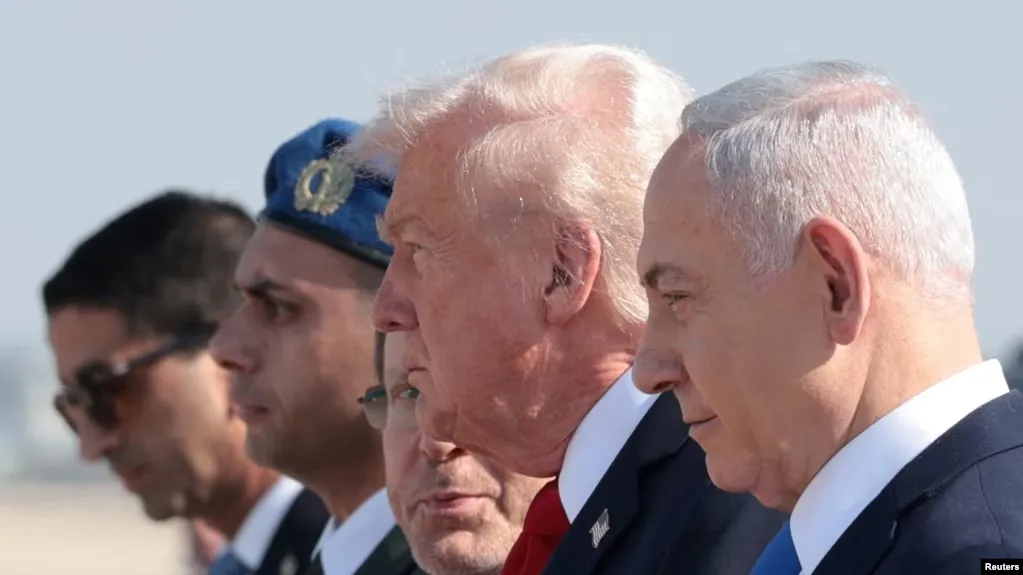 Trump announced the "historic dawn of a new Middle East"