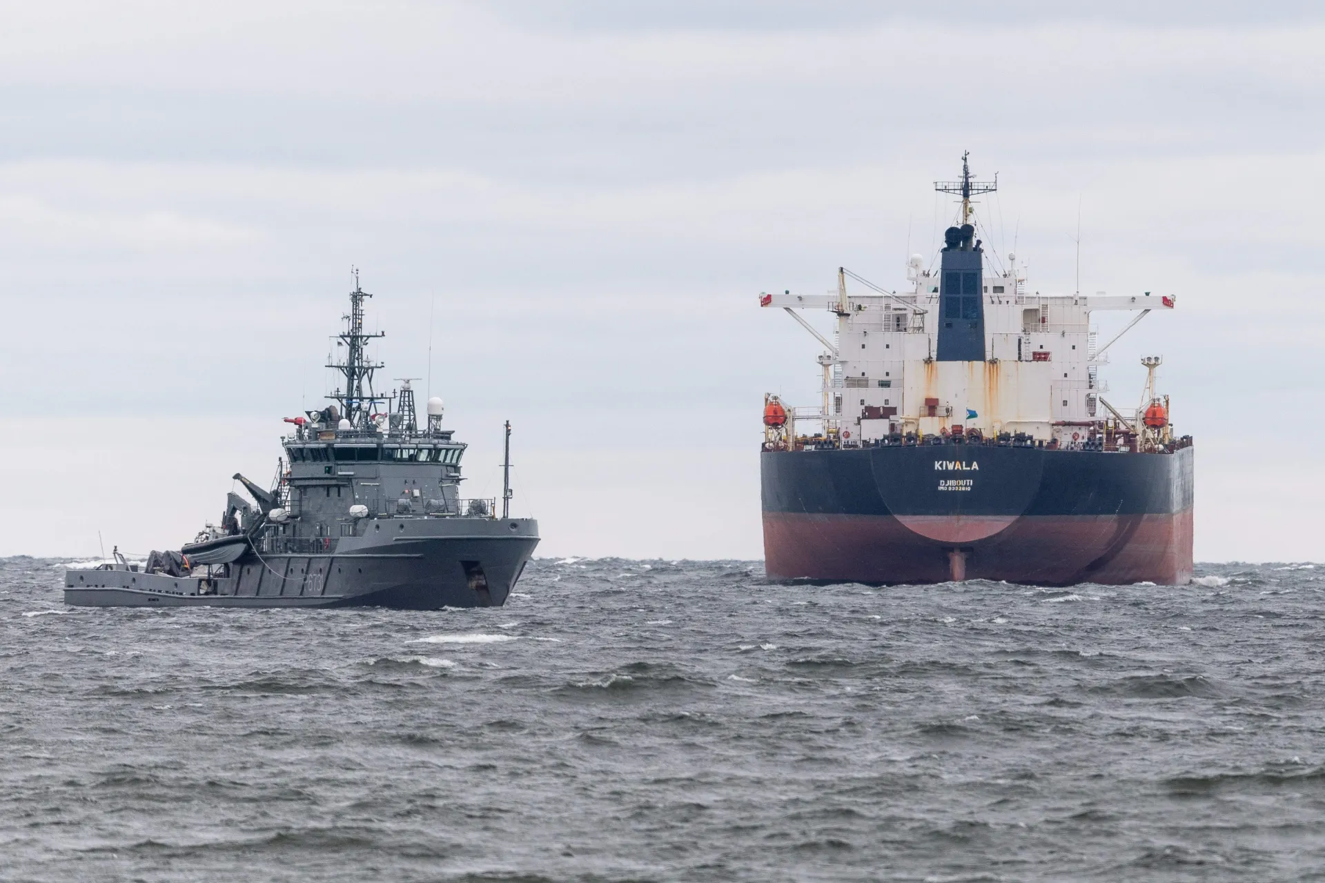 Russia is deploying military personnel on shadow fleet tankers that transport oil