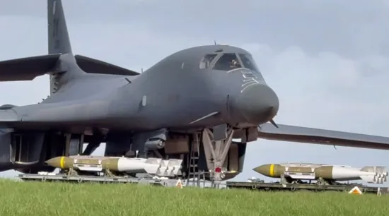 Американські бомбардувальники B-1B у Великій Британії готують до ударів по цілях в Ірані